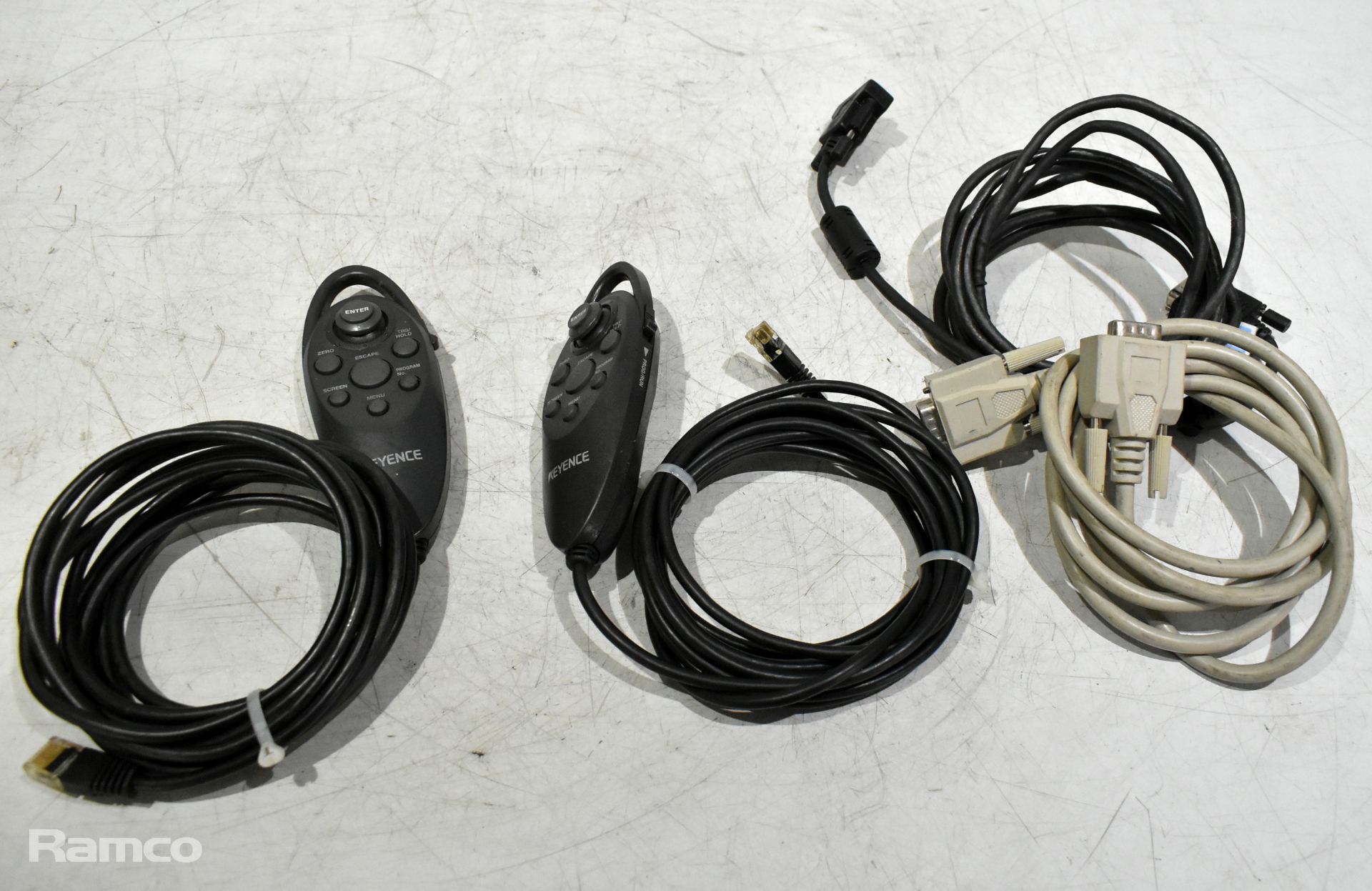 Operator Interface Vision System- 1x Keyence CV-3001P, 1x CV-3501P, 2x hand console and more - Image 12 of 12