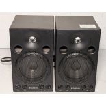 Pair of Yamaha MSP3 monitor speakers - 30W - 230V