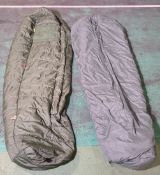 30x Medium weight sleeping bags - various types - may include arctic