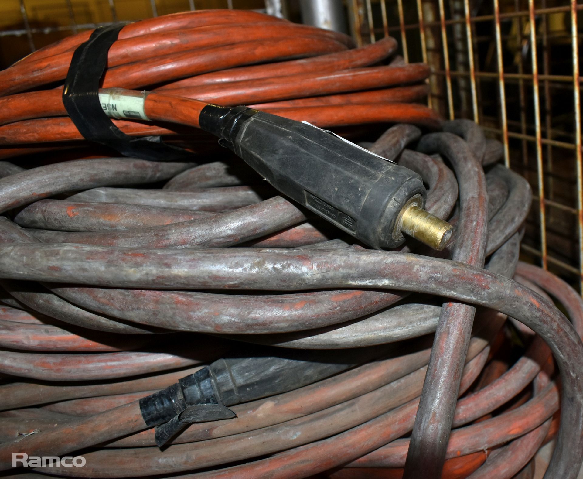 5x 25m x 50mm weld cables - Image 3 of 4