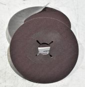 45x packs of Roebuck 6866382 fibre abrasive discs - 120 grit - 125x22mm - 25 per pack