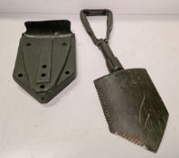 14x British Forces collapsible shovels
