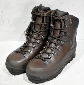 2x pairs of Iturri brown cold wet weather boots - size 8M