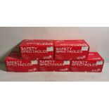 5x boxes of SWP safety spectacles - 12 pairs per box
