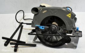 Mac Allister 1500W 190mm corded circular saw with box - SPARES OR REPAIRS