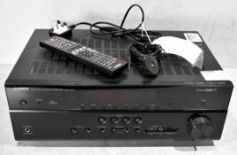 Yamaha RX-V475 5.1 network AV receiver/amplifier with remote and reference microphone
