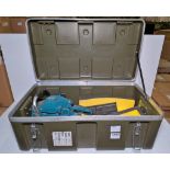 Makita DCS5000 professional 50cc petrol chainsaw in carry case - BARE UNIT ONLY