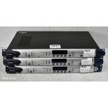 3x Digidesign SYNC MH040 synchronization audio unit rack units - W 480 x D 270 x H 40mm