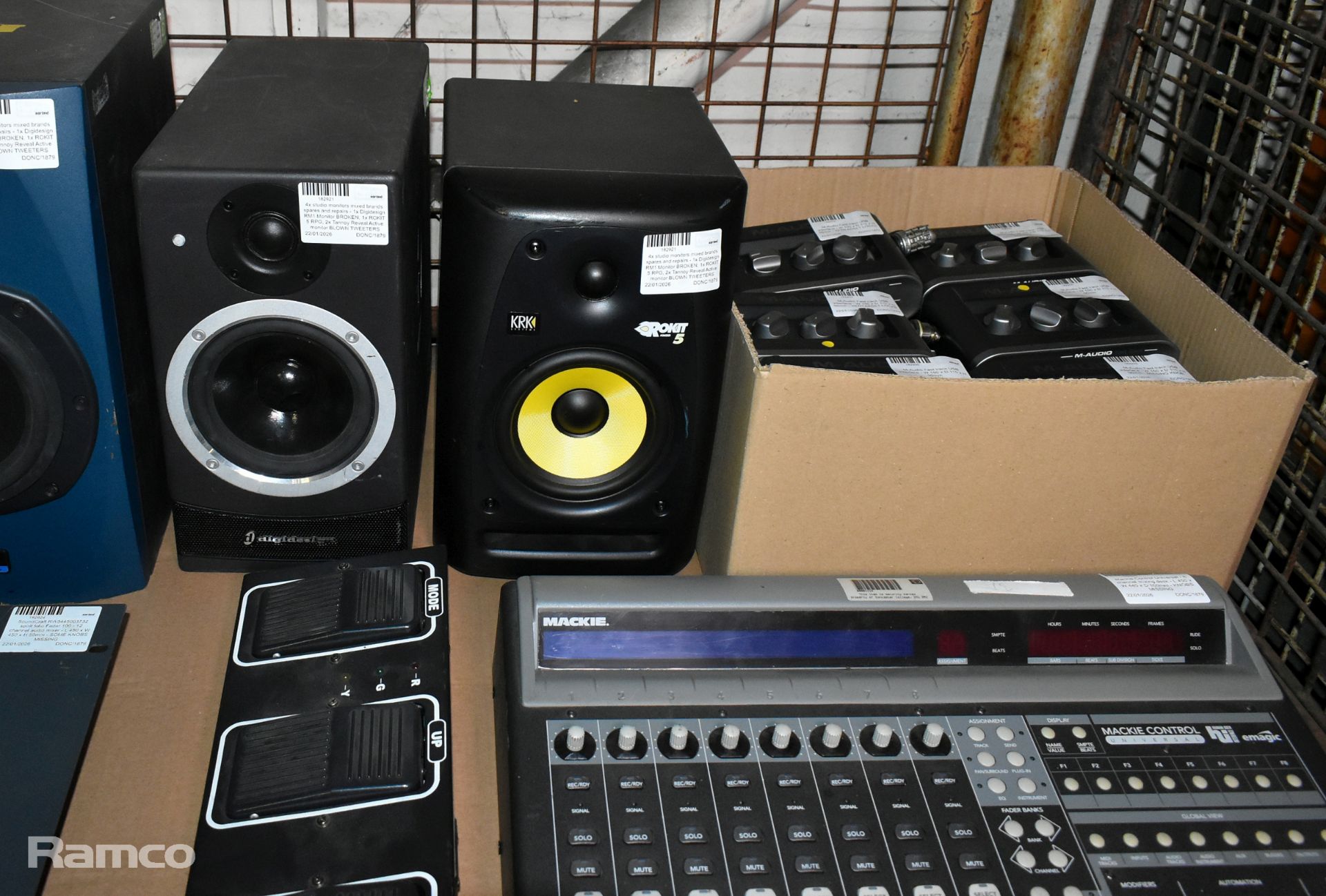 Mixed audio equipment - speakers/monitors, mixers & interfaces - Digidesign, Rokit, M-Audio - Image 3 of 7
