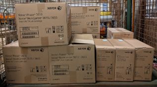 Xerox drum cartridges and maintenance kits - full details in the description