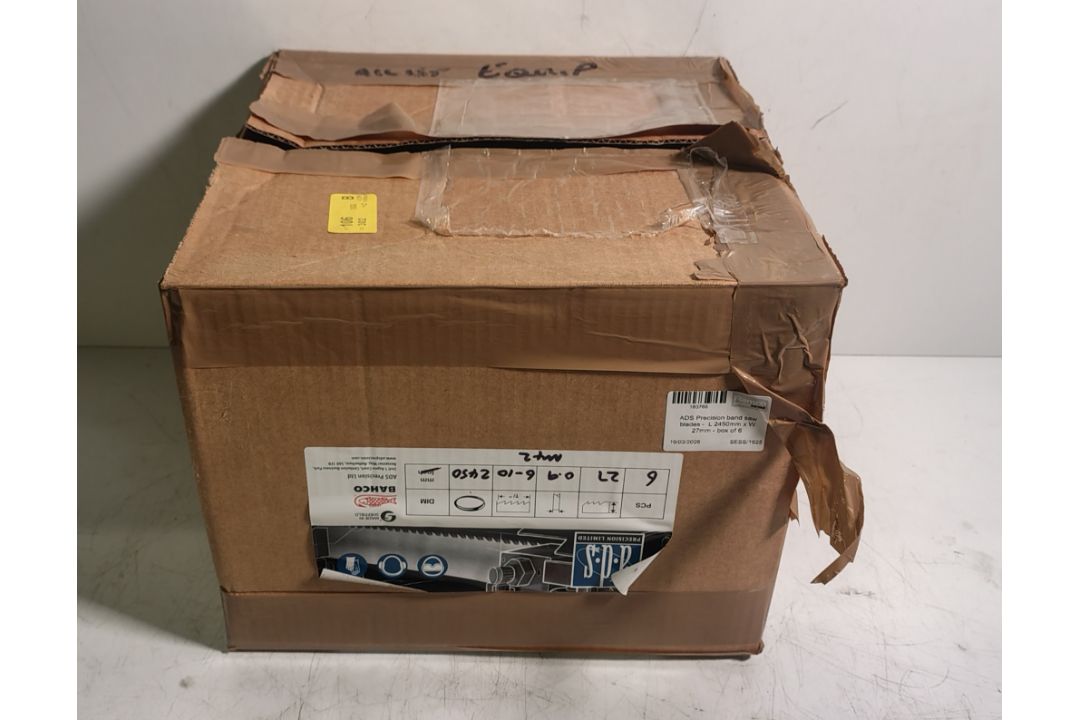 ADS Precision band saw blades - L 2450mm x W 27mm - box of 6 - Image 1 of 5