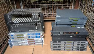 AV equipment - 8x Tandberg TT122 receivers, 1x Tandberg TT1260 receivers & more - see desc.