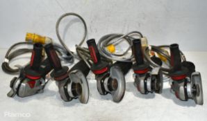 5x Metabo WP8-115 110V 4.5