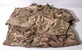 Various types of ex-military camo clothing - may include accessories - 188kg – may require repair