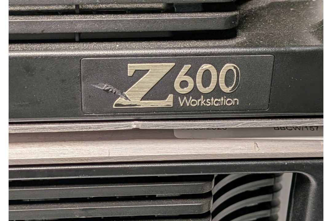 2x HP Z600 workstation PCs with Nvidia NVS 300 - NO HDD - see description - Image 2 of 20