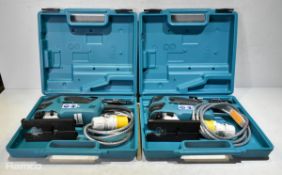 2x Makita 4350FCT 110V jigsaws