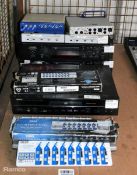 Various audio interfaces, Minidisc players & more - Fostex, Digidesign, Korg - details in desc.