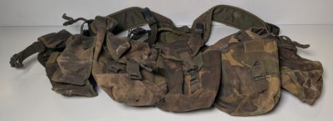 Various types of ex-military DPM accessories - 140kg – may require repair/be incomplete