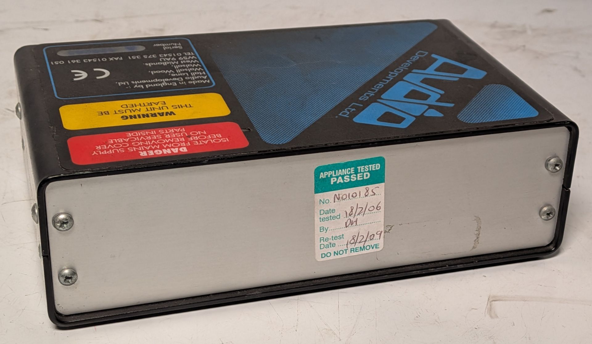 Audio Developments AD146 8 stereo channel mixer and power supply unit - W 390 x D 400 x H 110mm - Image 11 of 11