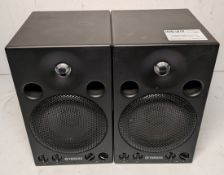 Pair of Yamaha MSP3 monitor speakers - 30W - 230V