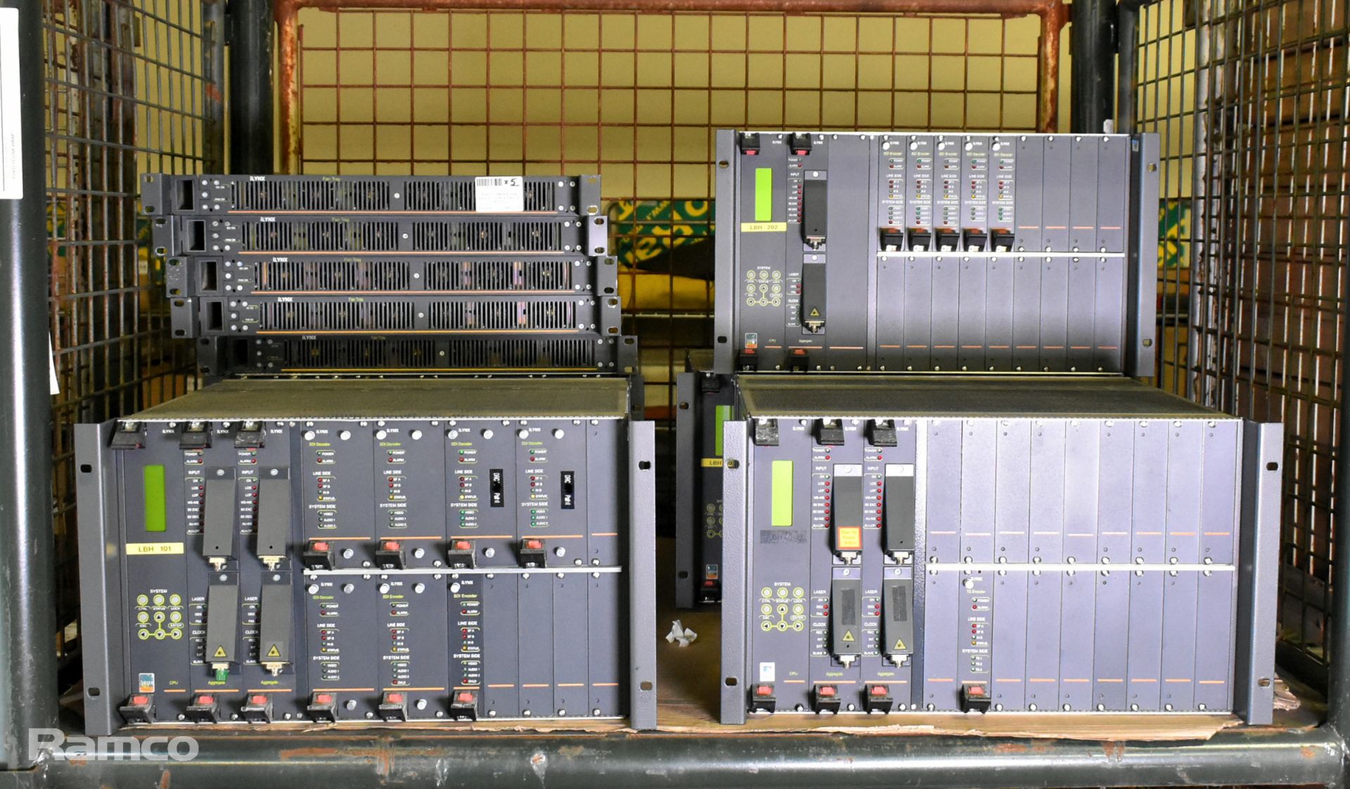 Communication Equipment - 5x ILYNX V9524201 digital video distribution unit & more