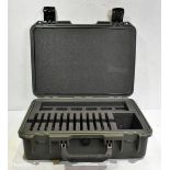 Heavy duty plastic case with foam inserts - W 470 x D 370 x H 190mm