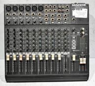 Mackie 1402-VLZ Pro mixer 14 channel mixing desk - L 355 x W 330 x D 70mm - KNOB MISSING