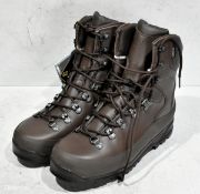 2x pairs of Iturri brown cold wet weather boots - size 7M