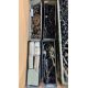 Workshop consumables in metal storage trays - heavy duty bolts, nuts, washers, chains - approx 820kg - Image 7 of 17