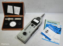 Bruel & Kjaer Type 2203 precision sound level meter with additional octave filter unit and more