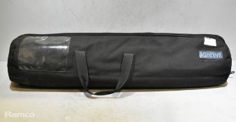 Vinten ProTouch Pro 9 with PT525 aluminium adjustable tripods with travel case