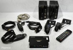 Operator Interface Vision System- 1x Keyence CV-3001P, 1x CV-3501P, 2x hand console and more
