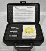 Mahr Federal Magnification test kit for D-2500, D-2500M, D-4000, D-4000M Magnifications with case