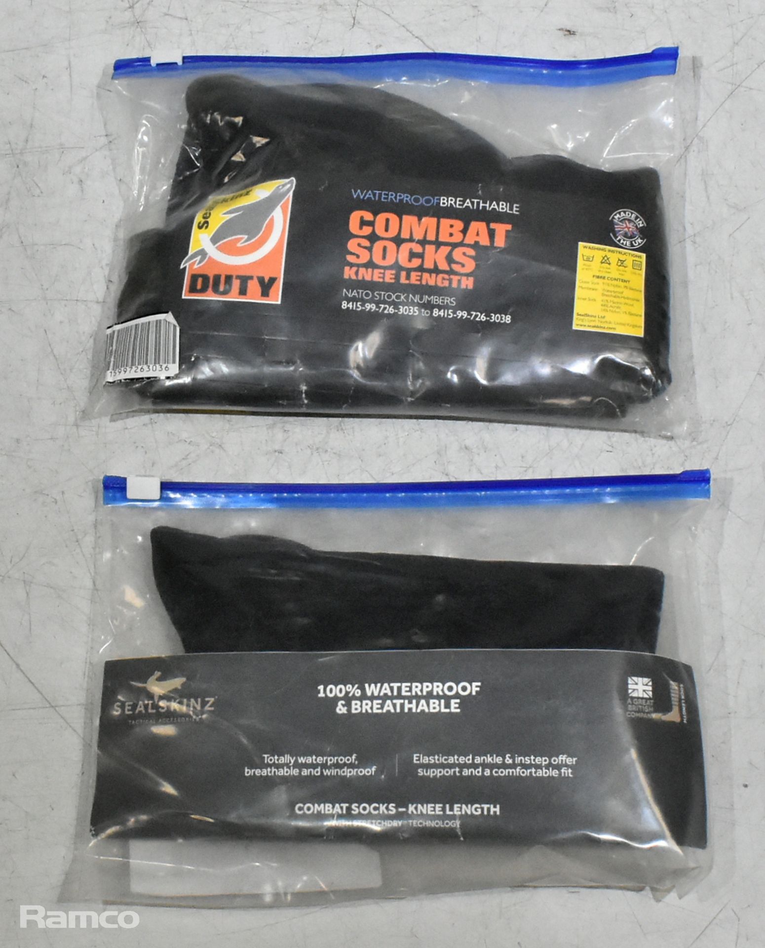 13x Sealskinz knee length waterproof socks - mixed sizes - unused - Image 7 of 8
