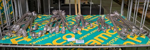 5x bundles of ring spanners - mixed sizes