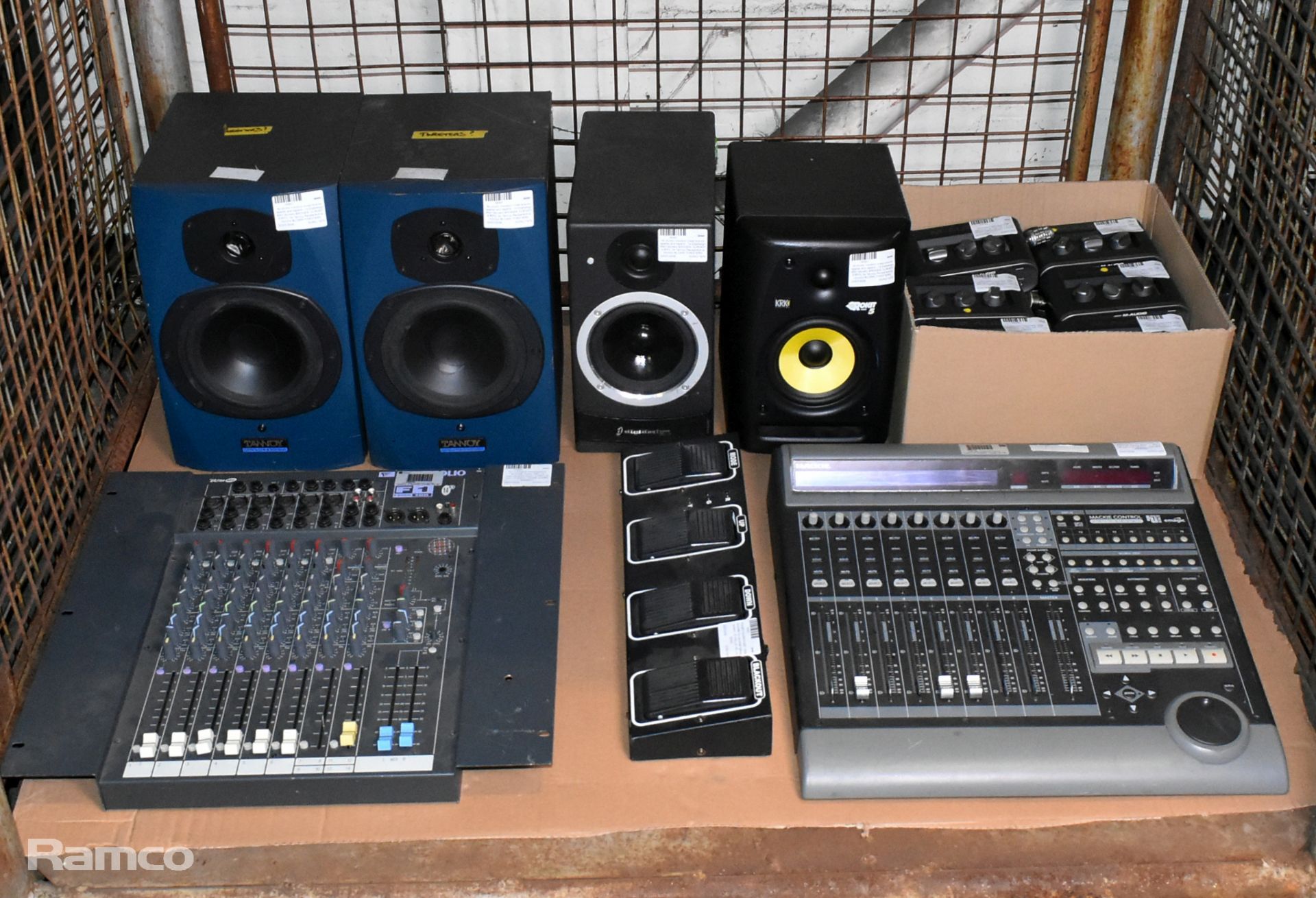 Mixed audio equipment - speakers/monitors, mixers & interfaces - Digidesign, Rokit, M-Audio