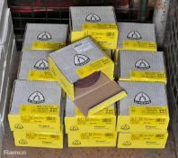 20x boxes of Klingspor CS561 abrasive fibre discs - 36 grit - 115x22mm - 25 per box