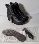 Altberg New Defender high liability men's black leather combat boots - Size 6L