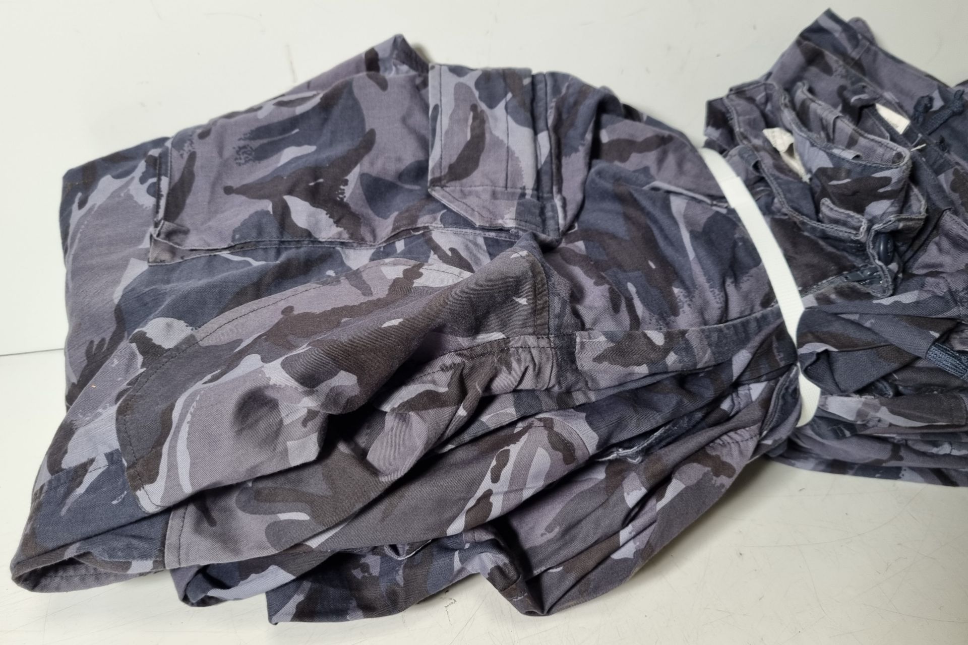 5x British forces combat trousers blue camo - mixed sizes - Image 10 of 12