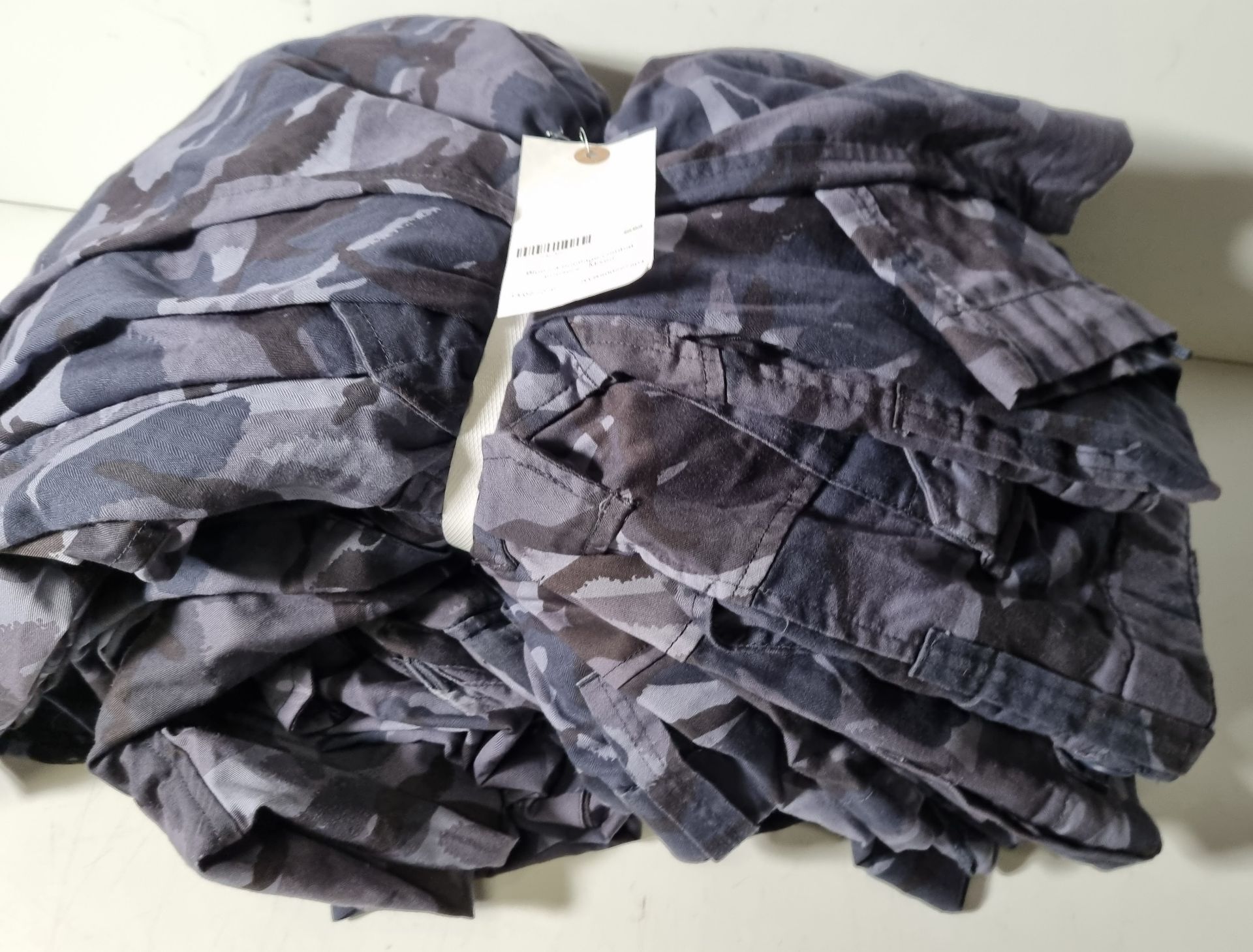 5x British forces combat trousers blue camo - mixed sizes - Image 8 of 12