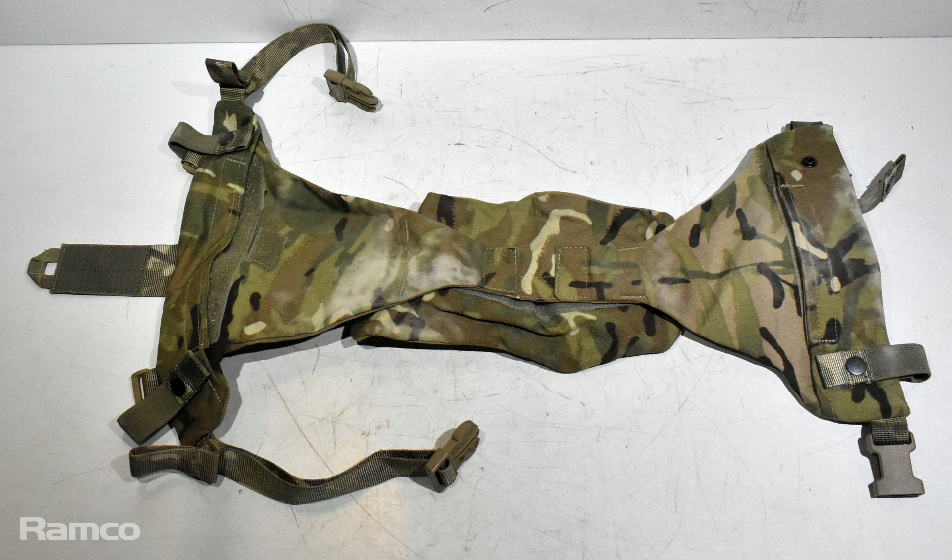 11x British Army MTP pelvic protection belts - mixed sizes