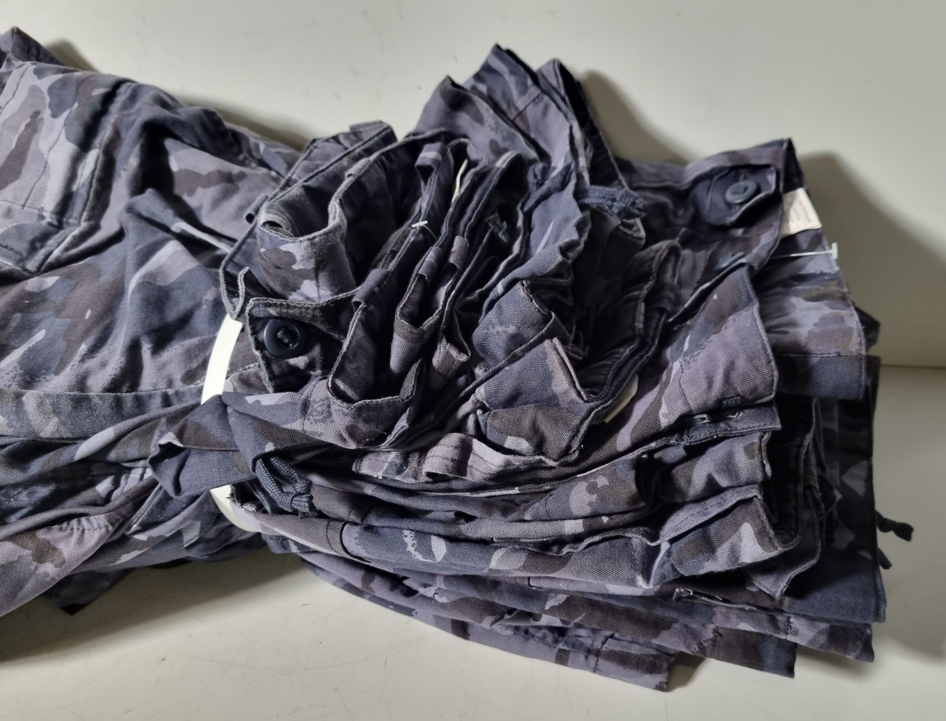 5x British forces combat trousers blue camo - mixed sizes - Image 11 of 12