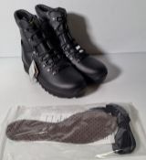 Altberg New Defender high liability mens black leather combat boots - Size 11L