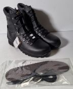 Altberg New Defender high liability men's black leather combat boots - Size 13L