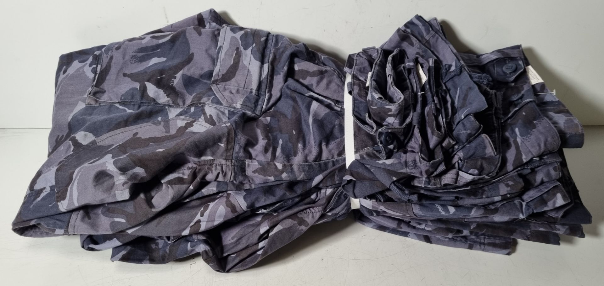 5x British forces combat trousers blue camo - mixed sizes - Image 9 of 12