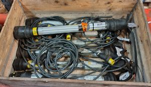 7x SA EQUIP SHE236C110CEA - 110V EX. Fluorescent Work Lights