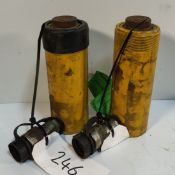 2x Enerpac RC-154 - 15t Single Acting Cylinders 200mm-301mm