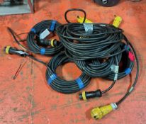 5x SES HOFR/STAHL - 110V 16A STAHL EX. Extension Cables