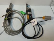 2x BOSCH GGS7 - 110V Die Grinders (Short Body)