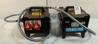 2x IDE MD27 415 - 415V 2 Way Splitters